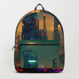 Postcards from the Future - Nameless Metropolis Backpack