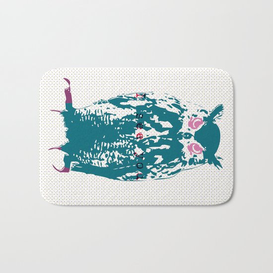 I see You (Lost Time Owl) Bath Mat