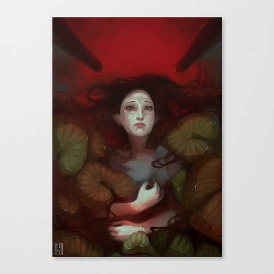 Dragon Age: Blood Lotus Canvas Print