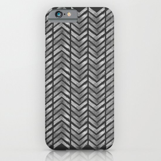 STAMPS SERIES N3 HERRINGBONE BLACK iPhone & iPod Case