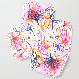 Gingko Leaf - Pattern Design Coaster
