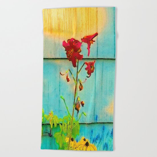 Wallflower Beach Towel