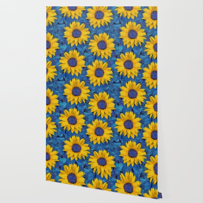 Sunflower Wallpaper By Catyarte Society6