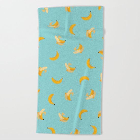 Banana Pattern Beach Towel