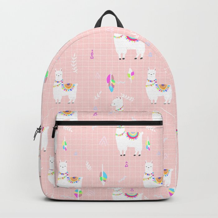 Cute sales llama backpacks