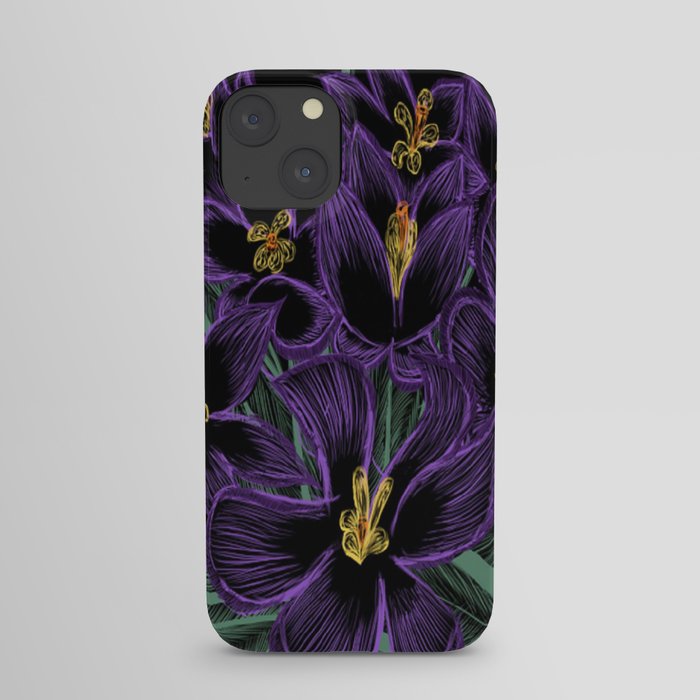 Crocus Flowers iPhone Case