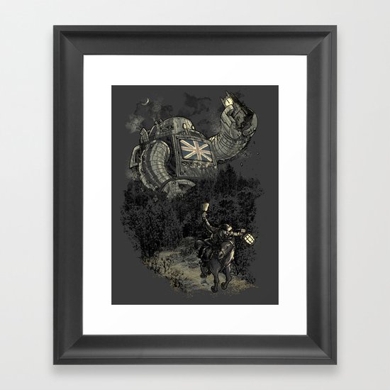 Twenty if by Giant Robot Framed Art Print