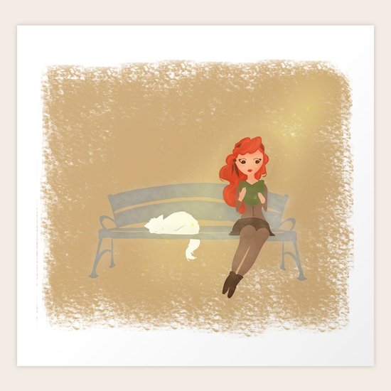Sunshine day Art Print