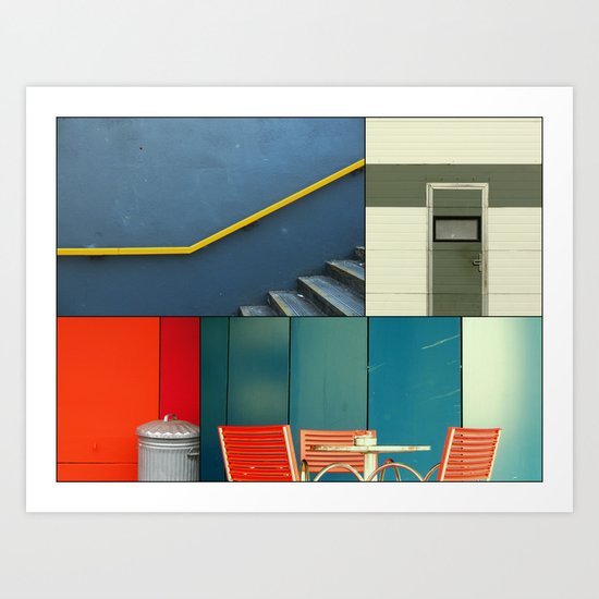 Urban Fragments Art Print