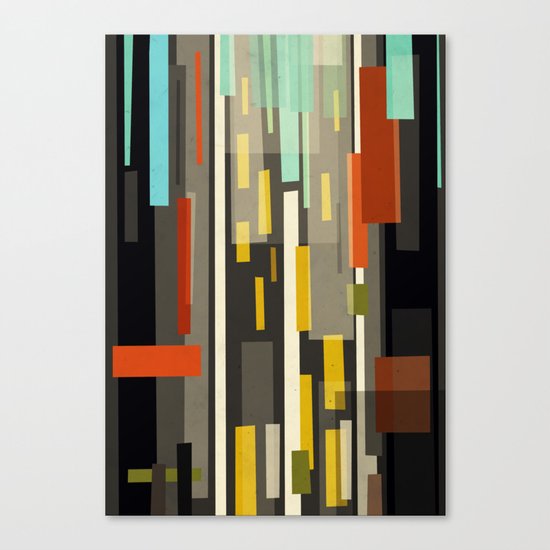 Straight Up New York Canvas Print
