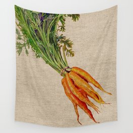 Carrots Wall Tapestry