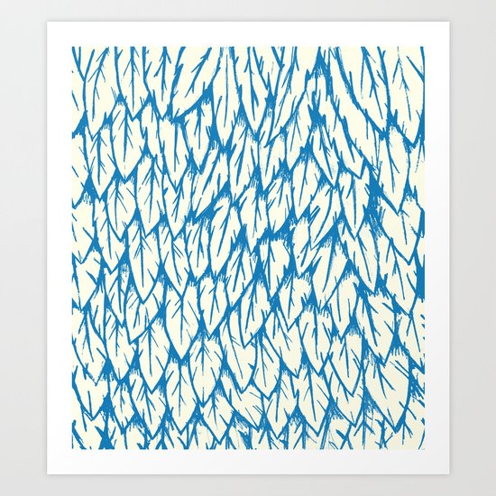 Feathered Fringe Art Print