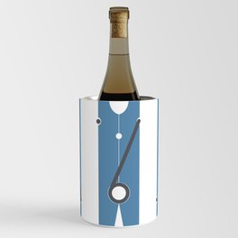 Clothespin navy Wine Chiller