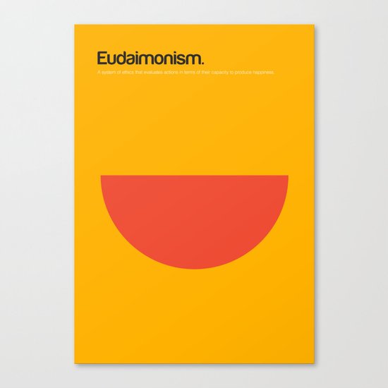 Eudaimonism Canvas Print