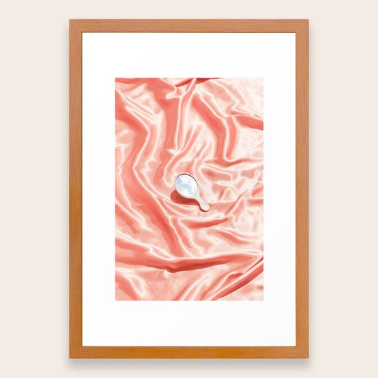 Vintage Hand Mirror Framed Art Print By Hardiwb Society6