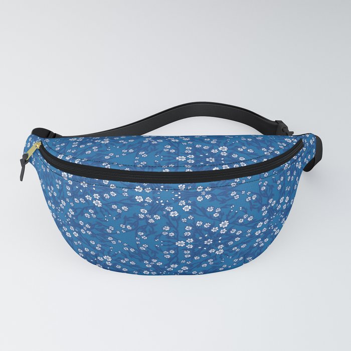 Blue and White China Pattern Fanny Pack