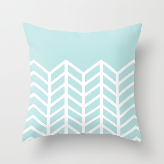 TIFFANY CHEVRON Throw Pillow