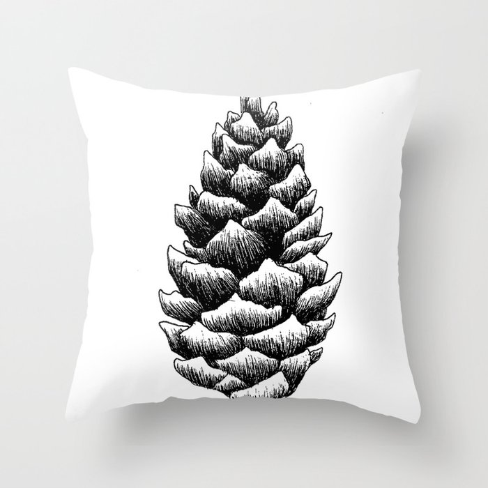 Pine cone discount pillows