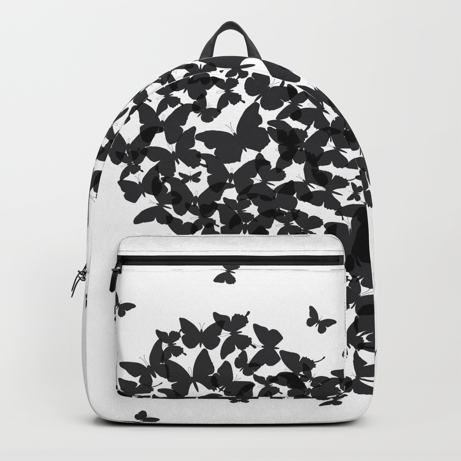 black butterfly backpack