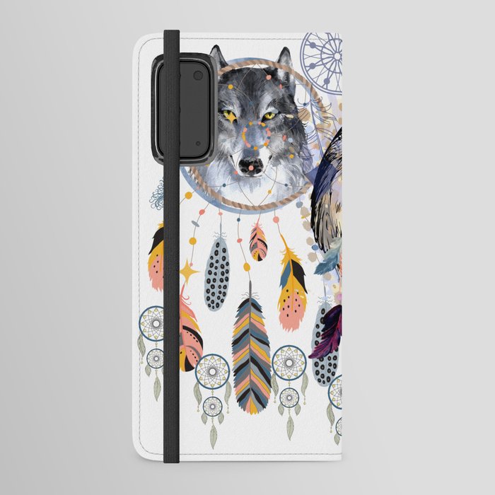 Wolves DreamCatchers Android Wallet Case