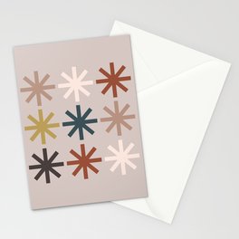 Snowflake 04 Stationery Card