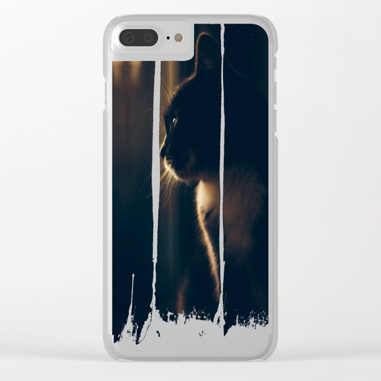 Daydreamer Clear iPhone Case