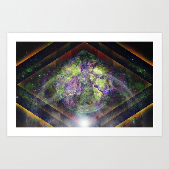 Parallel Worlds Art Print