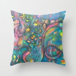 The Unwavering Faith in All That Is. Throw Pillow
