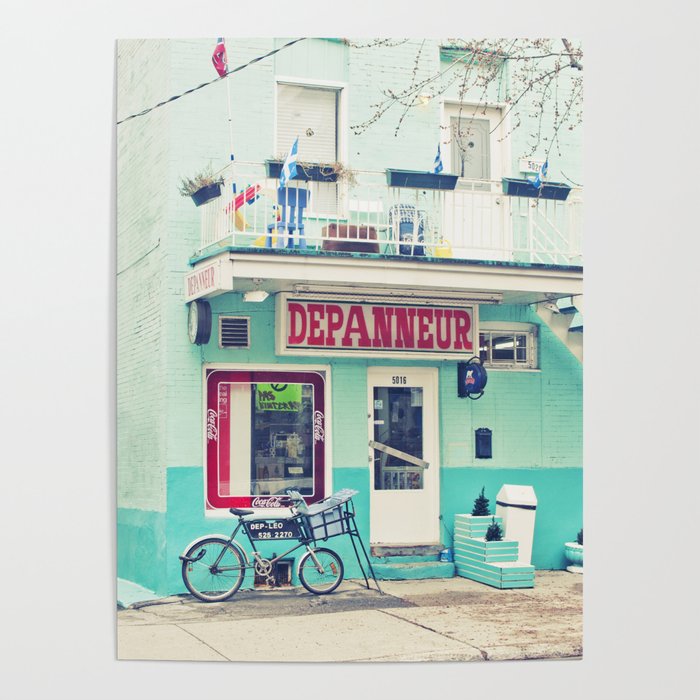 Montreal  - Dépanneur Poster