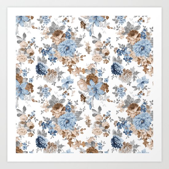 Floral Pattern Art Print