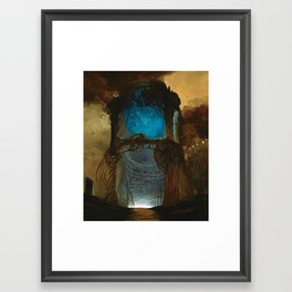 Untitled (Portal), by Zdzisław Beksiński Framed Art Print