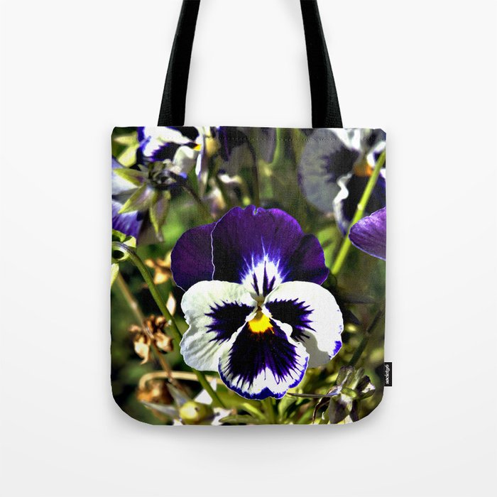 dahlia violet Tote Bag