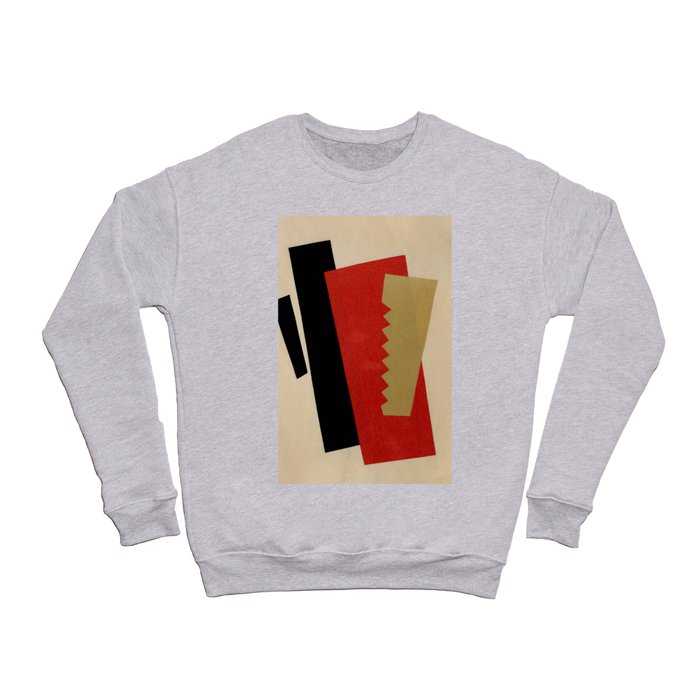 Lyubov Popova "Composition (Red-Black-Gold) Crewneck Sweatshirt