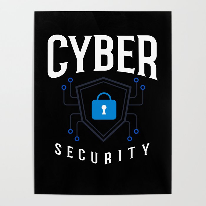 Cyber Security Analyst Engineer Computer Training Poster