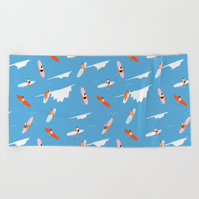 Queens beach Beach Towel