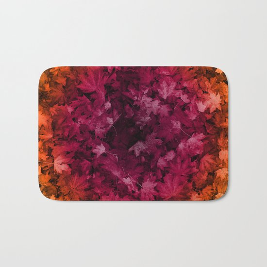 Autumn Leaves Bath Mat