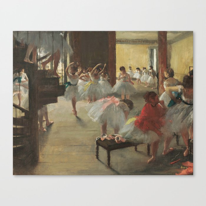 Dance Class Canvas Print
