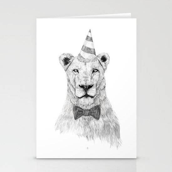 Get the party started Stationery Cards