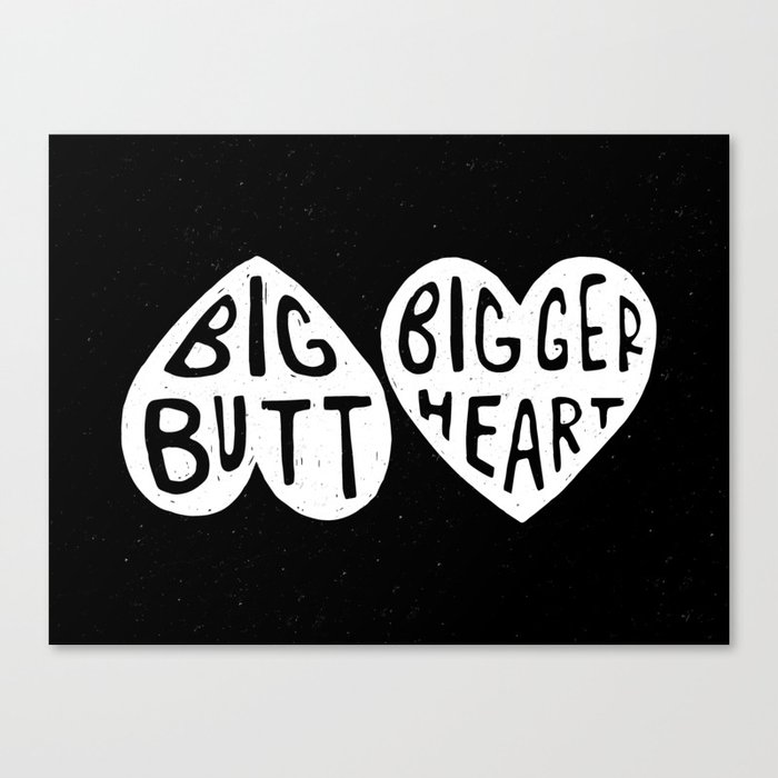 Big Heart Canvas