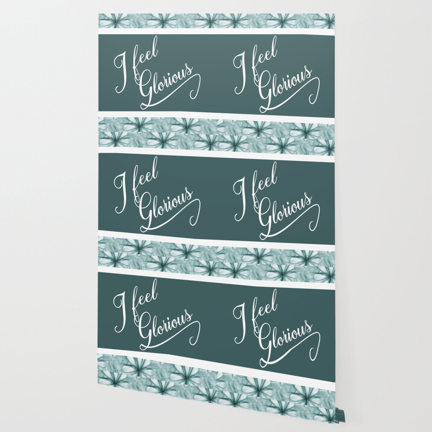 Positive Affirmation I Feel Glorious Wallpaper By Xsylxdesigns