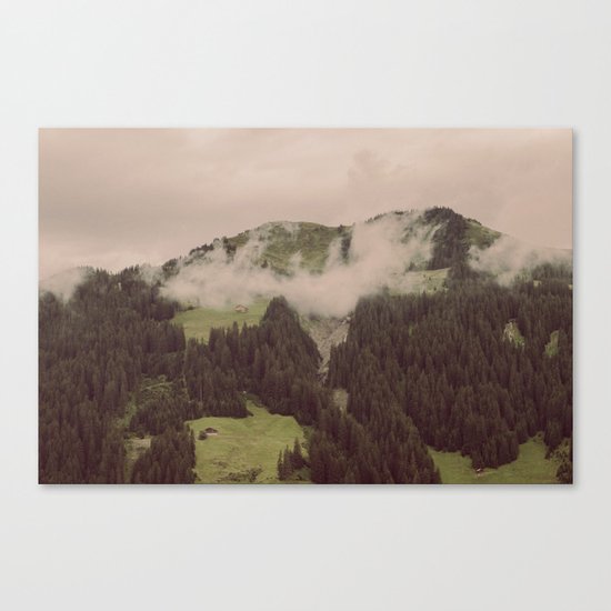 HAZY HILL Canvas Print