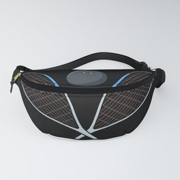 Squash Sport Game Ball Racket Court Player Fanny Pack