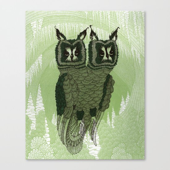 Owls Canvas Print