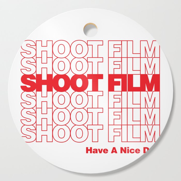 Shoot Film Red Cutting Board