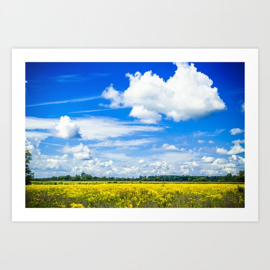 Michigan Bliss Art Print
