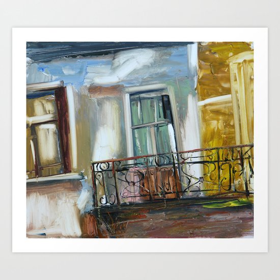 balconyIII Art Print