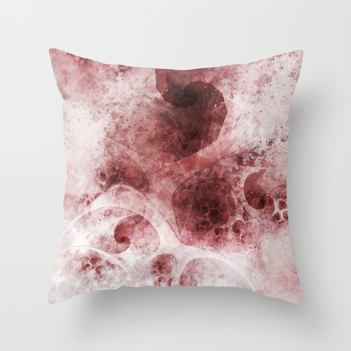 Cancellous Tissue Throw Pillow