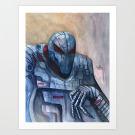 Sinister Syndroid Art Print