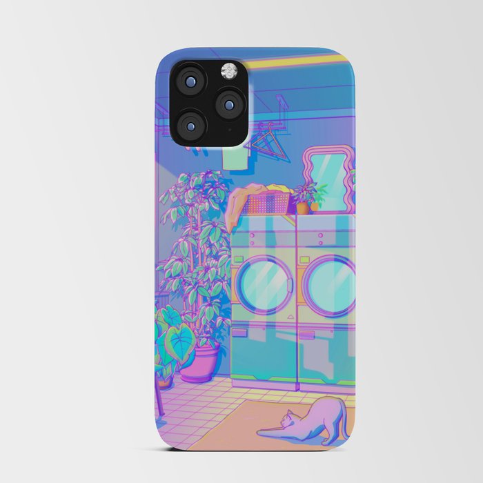 Laundry Blues iPhone Card Case