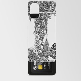 Letter I nature themed Android Card Case